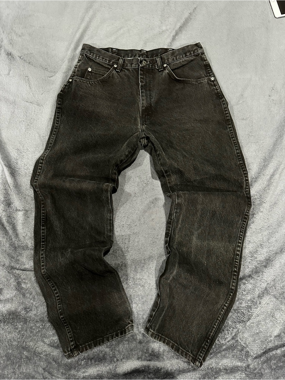 Y2K Wrangler Black Cotton Jeans
